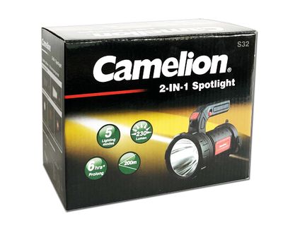 2-in-1 Spotlight S32 | Mehrzweckleuchten | Mobile Leuchten | Produkte |  Camelion