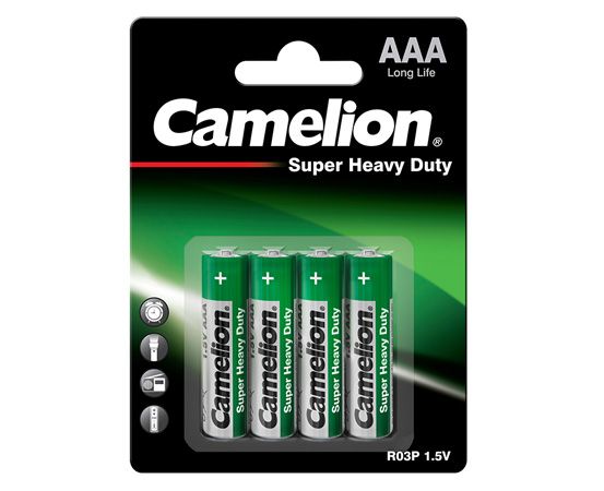 Zink Kohle 20 x Camelion R03 AAA Micro Batterie Super Heavy Duty 1,5V Folie 