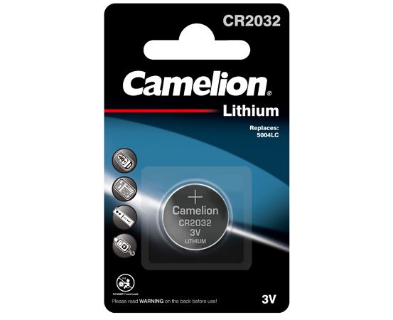 1 blister de 1 Pile bouton CR2477 3V Lithium Camelion