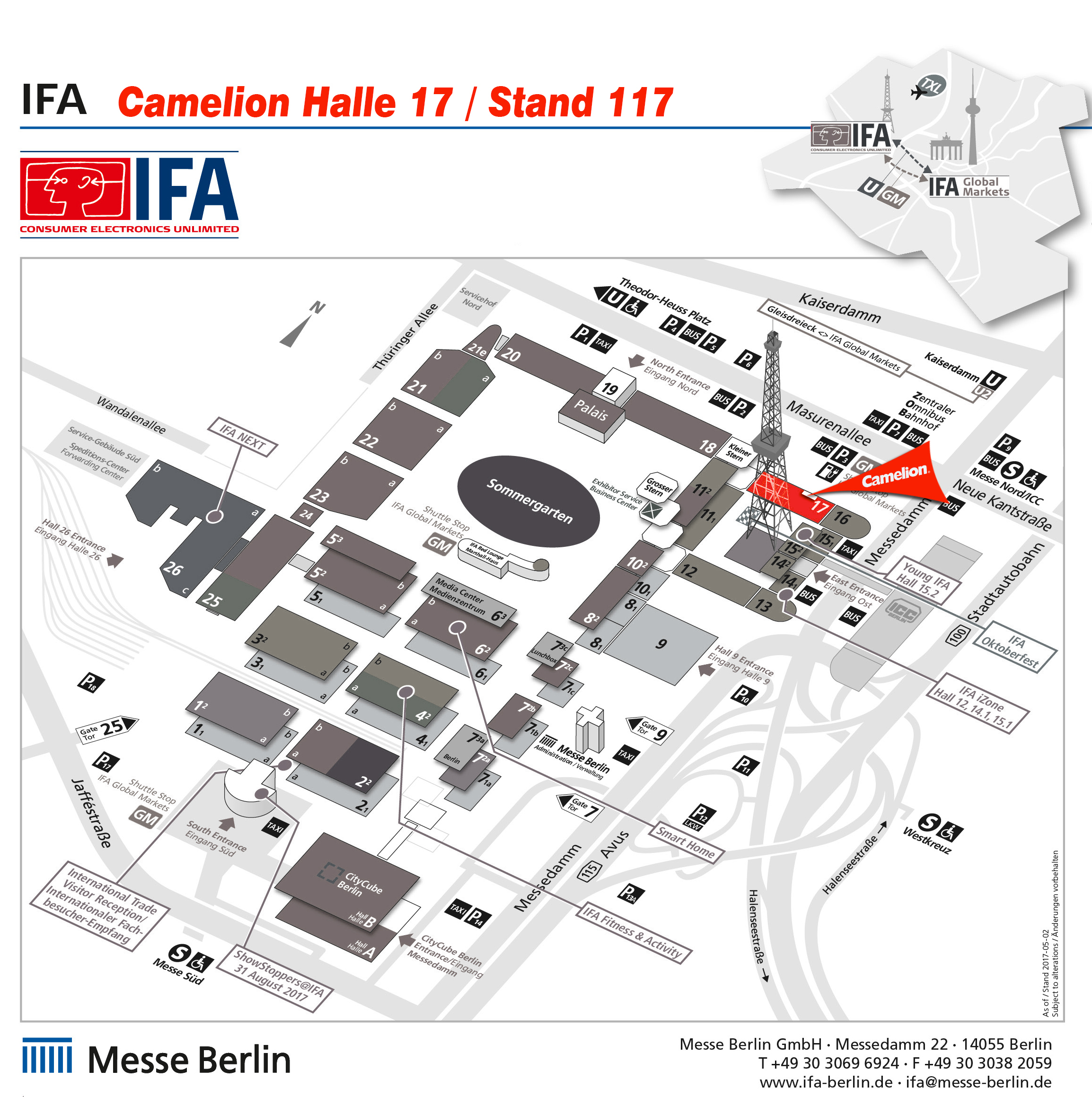 Halle 17 / Stand 117